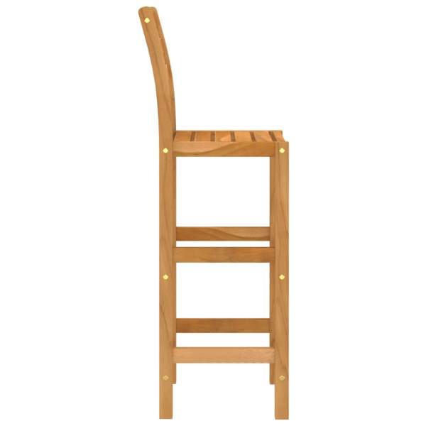  5-tlg. Gartenbar-Set Massivholz Akazie