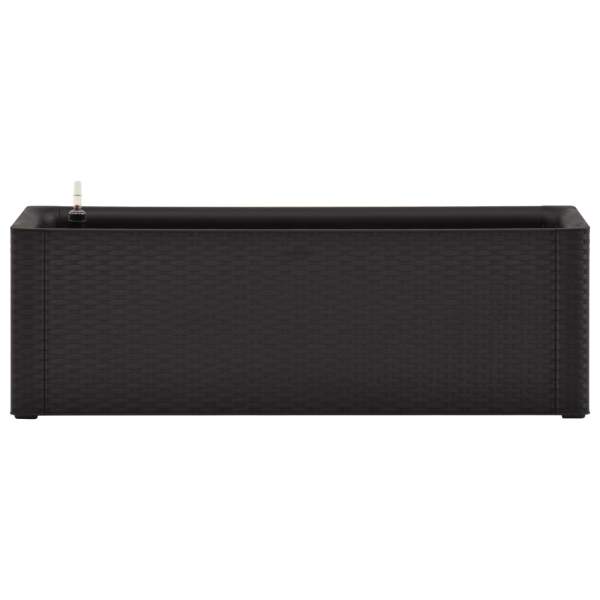  Garten-Hochbeet Selbstbewässerungssystem Anthrazit 100x43x33 cm