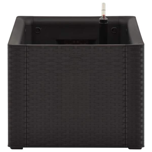  Garten-Hochbeet Selbstbewässerungssystem Anthrazit 100x43x33 cm