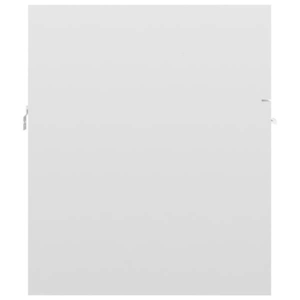  Waschbeckenunterschrank Hochglanz-Weiß 41x38,5x46cm