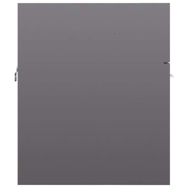 Waschbeckenunterschrank Hochglanz-Grau 41x38,5x46cm