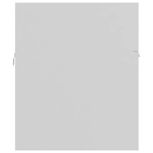  Waschbeckenunterschrank Weiß 90x38,5x46 cm Holzwerkstoff