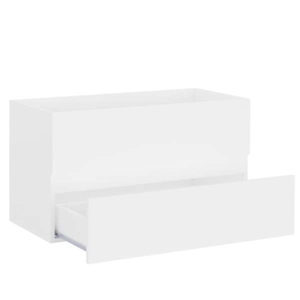  Waschbeckenunterschrank Weiß 80x38,5x45 cm Holzwerkstoff