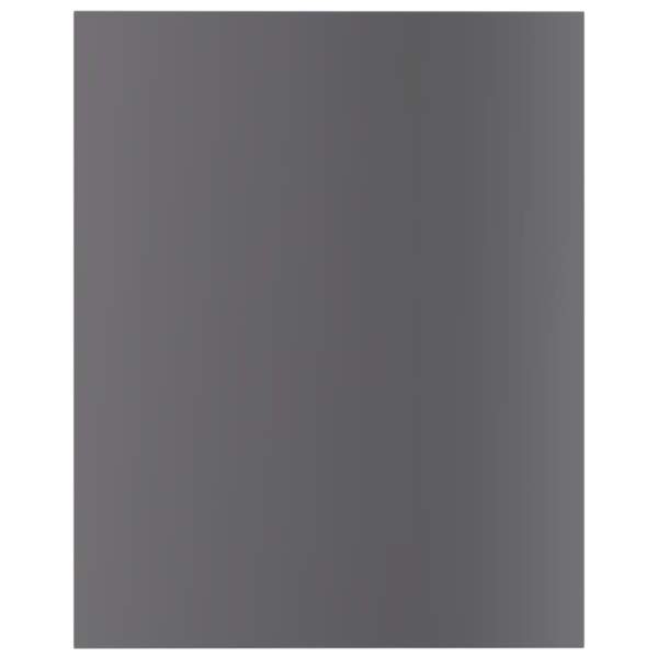  Bücherregal-Bretter 8 Stk. Hochglanz-Grau 40x50x1,5 cm