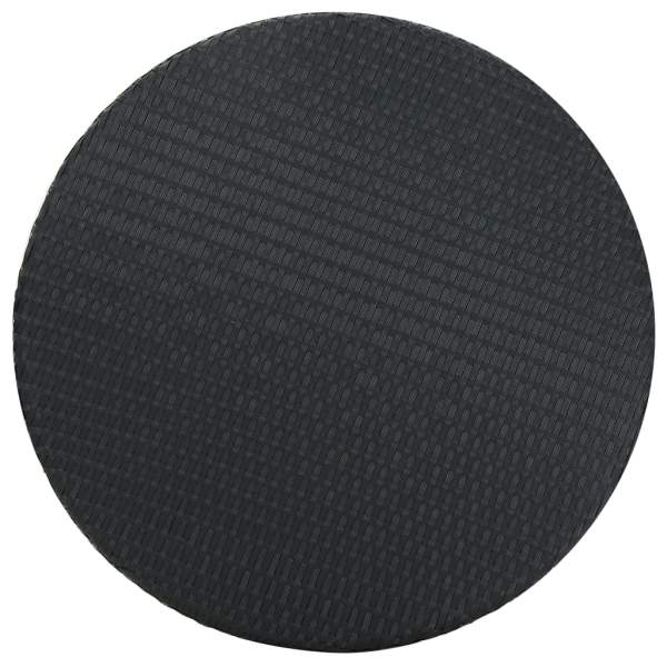 5-tlg. Gartenbar-Set mit Kissen Poly Rattan Schwarz