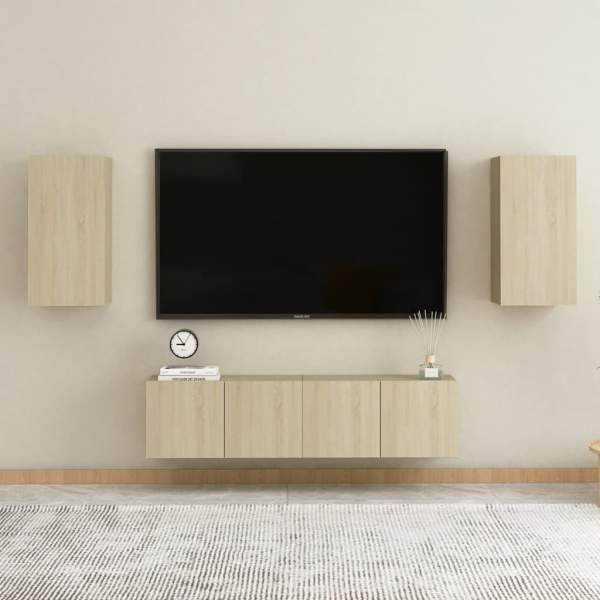  TV-Schrank Sonoma-Eiche 30,5x30x60 cm Holzwerkstoff