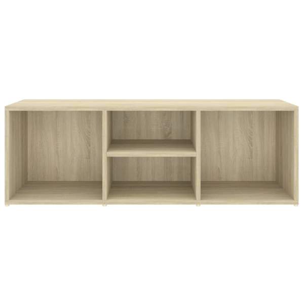  Schuhbank Sonoma-Eiche 105x35x35 cm Holzwerkstoff