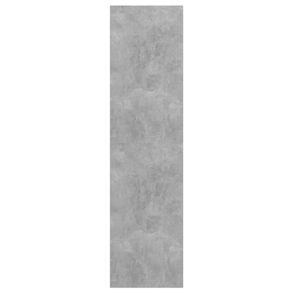  TV-Wandschrank Betongrau 37x37x142,5 cm Holzwerkstoff