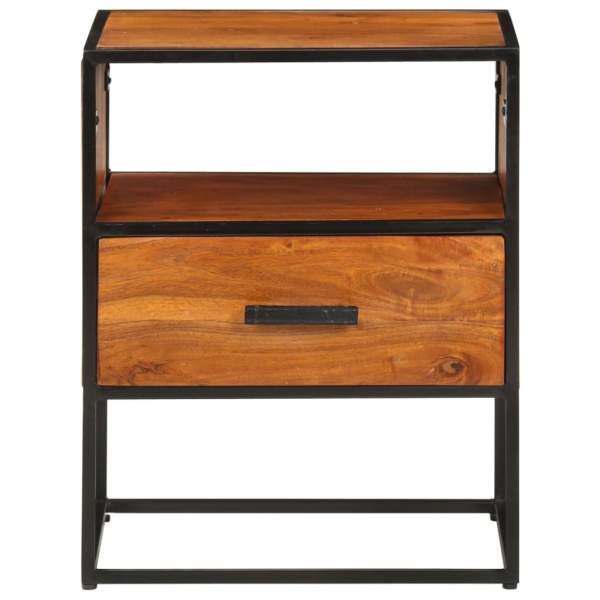 Nachttisch 40x30x50 cm Massivholz Akazie 