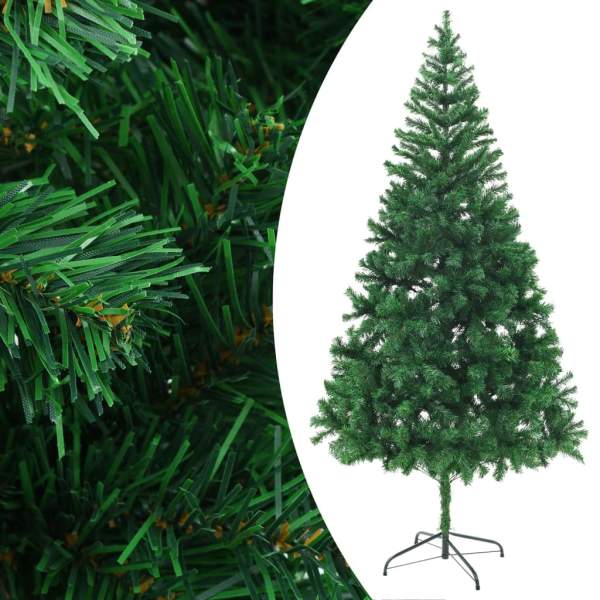  Künstlicher Weihnachtsbaum Beleuchtung Kugeln 210cm 910 Zweige