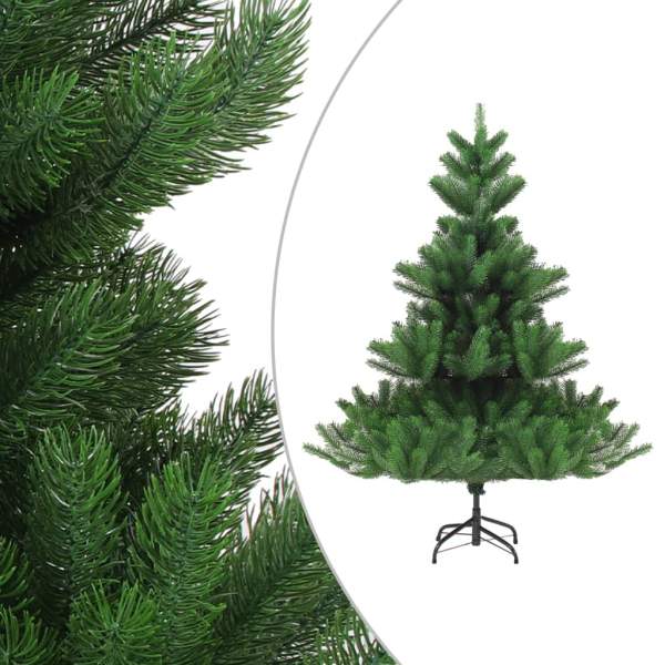 Künstlicher Weihnachtsbaum Nordmann LED & Kugeln Grün 240 cm
