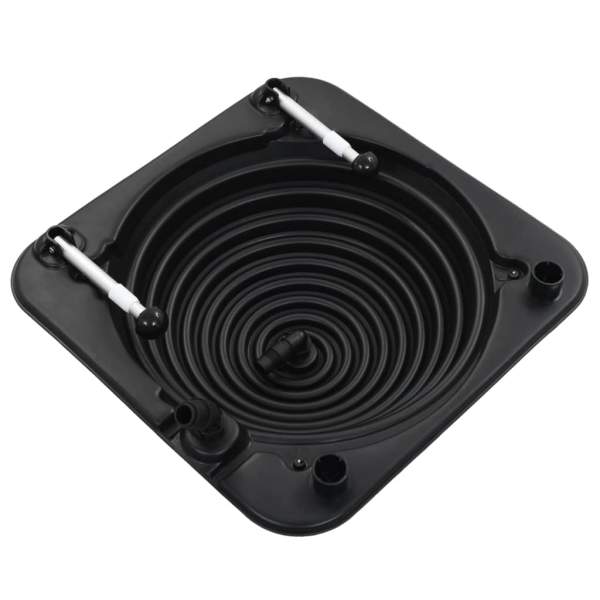 Solarkugel Poolheizung 2 Stk. 75x75x36 cm HDPE Aluminium