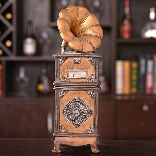 Phonograph Handwerk Dekoration Wohnkultur Ornament