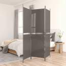  3-tlg. Paravent Anthrazit 150x220 cm Stoff