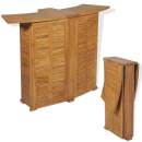  Bartisch Klappbar 155x53x105 cm Massivholz Teak