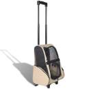  Trolley für Haustiere 3-in-1 Faltbar Beige