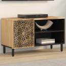  TV-Schrank 80x31x46 cm Massivholz Mango