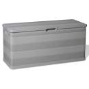  Gartenbox Grau 117×45×56 cm