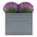  Gartenpflanzen Verzinkter Stahl 100x40x77 cm Grau