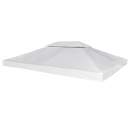  Pavillon-Ersatzdach 310 g/m² Cremeweiß 3x4 m