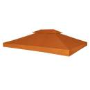  Pavillon Abdeckung Ersatzdach 310 g/m² Terracotta-Rot 3×4 m