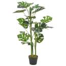  Künstliche Pflanze Monstera mit Topf Grün 100 cm