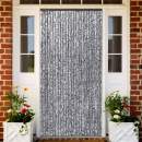  Insektenschutz-Vorhang Braun und Beige 90x220 cm Chenille