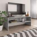  TV-Schrank Betongrau 100x40x40 cm Holzwerkstoff