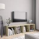  Bücherregal/TV-Schrank Sonoma-Eiche 143×30×36 cm