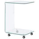  Couchtisch 45 x 40 x 63 cm Hartglas
