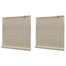  Bambusrollos Natur 2 Stk. 120x160 cm