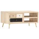  Couchtisch 90×45×40 cm Massivholz Mango