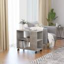  Beistelltisch Betongrau 70x35x55 cm Holzwerkstoff