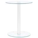  Couchtisch Transparent 40 cm Hartglas