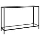  Konsolentisch Transparent 120x35x75 cm Hartglas