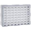  Multi-Schubladen-Organizer mit 64 Schubladen 52x16x37,5 cm 