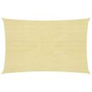  Sonnensegel 160 g/m² Beige 3x4,5 m HDPE  