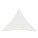  Sonnensegel 160 g/m² Weiß 4,5x4,5x4,5 m HDPE