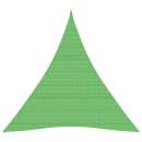 Sonnensegel 160 g/m² Hellgrün 4x5x5 m HDPE