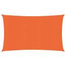  Sonnensegel 160 g/m² Orange 2x5 m HDPE