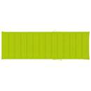  Sonnenliegen-Auflage Hellgrün 200x60x3 cm Oxford-Gewebe