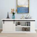  Mini Schiebetürbeschlag Set für Schranktüren Carbonstahl 200 cm