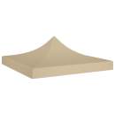  Partyzelt-Dach 2x2 m Beige 270 g/m² 