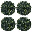  Künstliche Buchsbaumkugeln 4 Stk. 12 cm