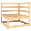  Garten-Ecksofa Massivholz Kiefer